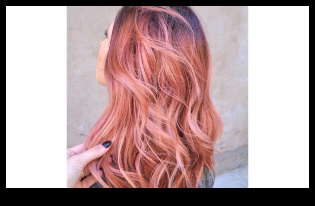 זוהר רוז גולד: השגת צבע שיער ורוד מושלם