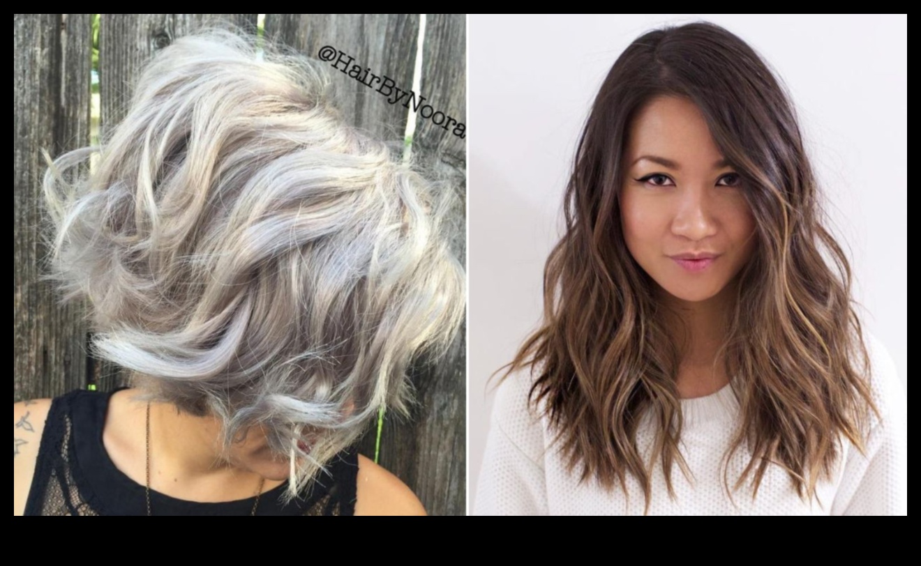 גלים ושכבות המשך: יצירת מרקם בשיער באורך בינוני