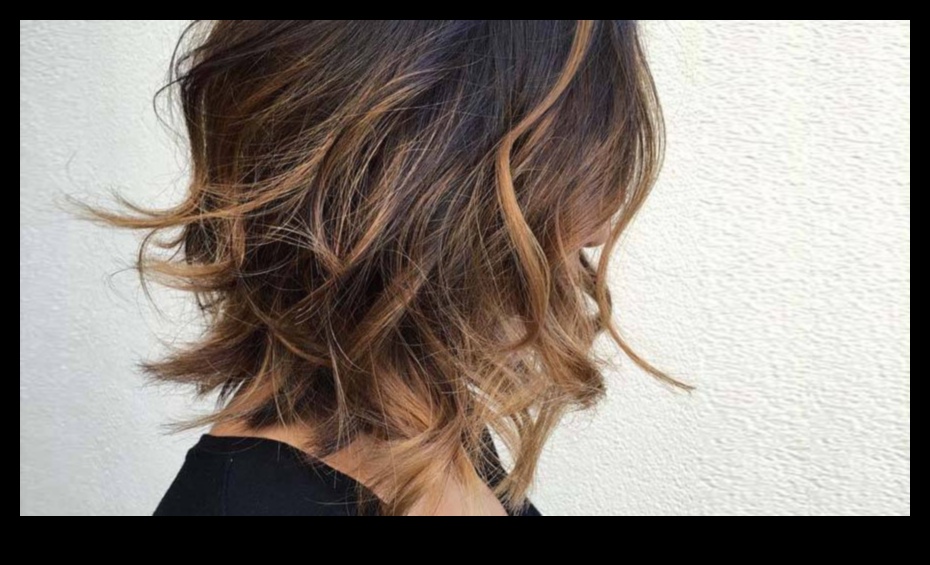 גלים ושכבות המשך: יצירת מרקם בשיער באורך בינוני