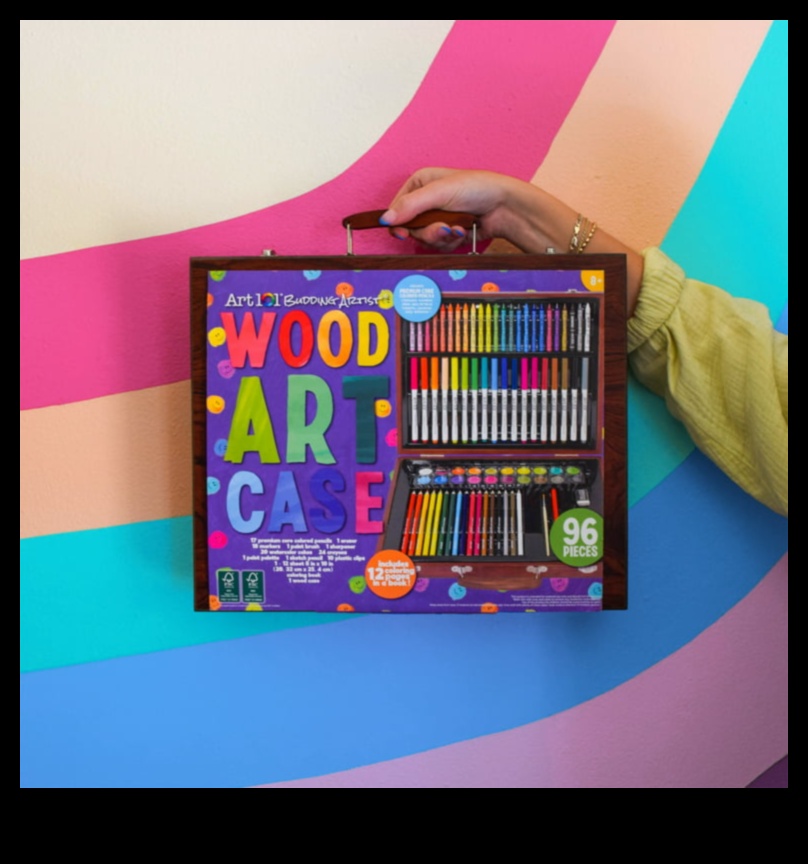 אמנית מתחילה: ציוד אמנות לביטוי היצירתי שלה