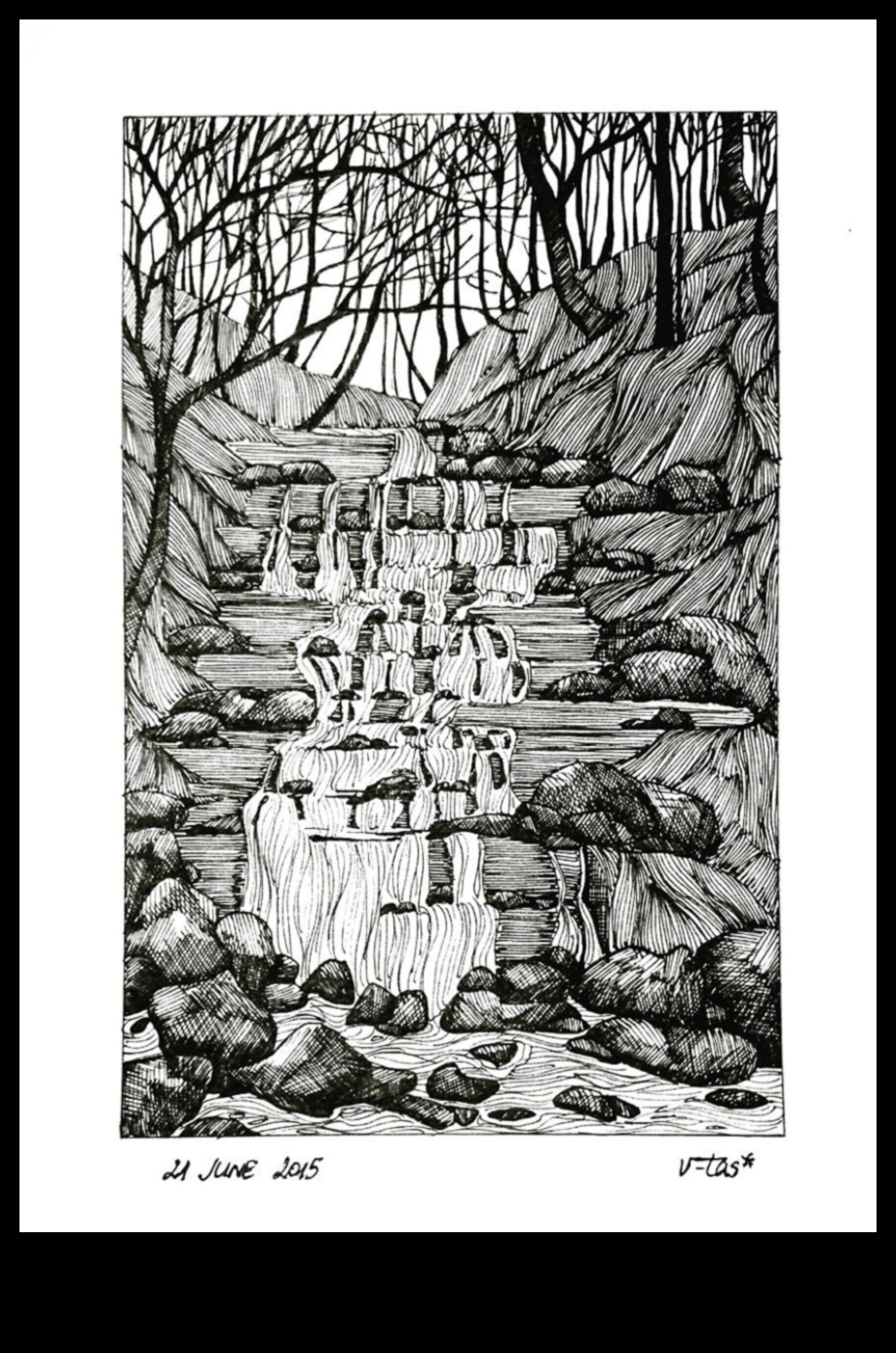 נבכי הדיו: טכניקות לעבודת קו מפורטת