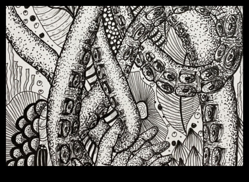 נבכי הדיו: טכניקות לעבודת קו מפורטת