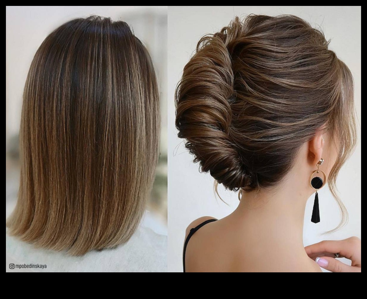 שיק וסטרייט: חובקת אופנה בתסרוקות חלקות יומיומיות