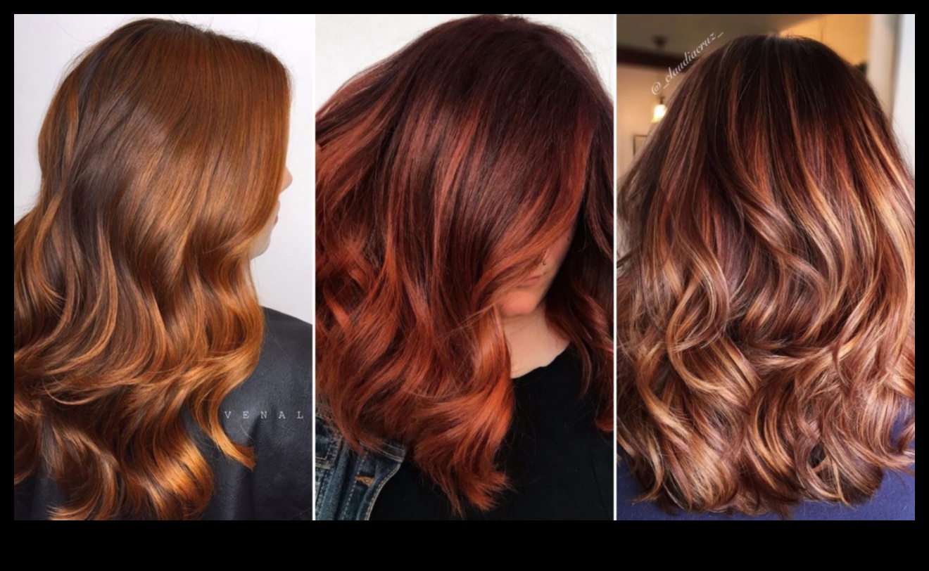 שיק ללא מאמץ: תסרוקות אדמומיות וערמוניות יומיומיות לאלגנטיות סתמית