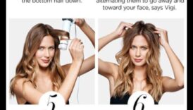 גלים ושכבות המשך: יצירת מרקם בשיער באורך בינוני