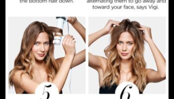 גלים ושכבות המשך: יצירת מרקם בשיער באורך בינוני