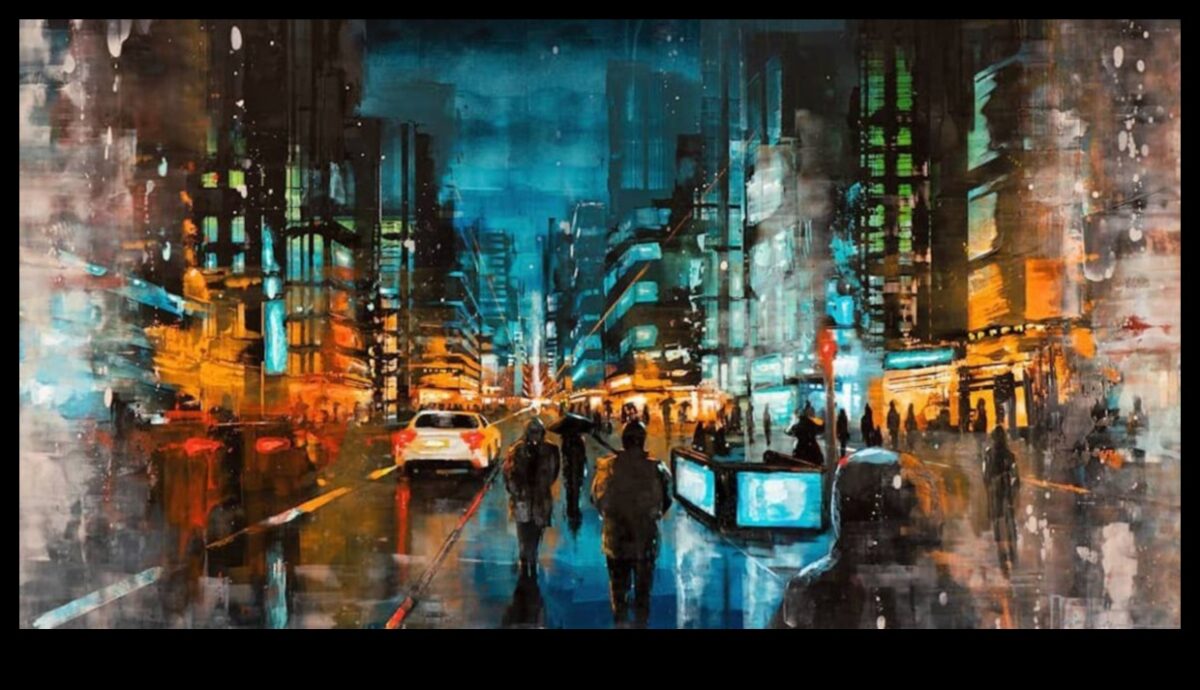 דינמיקה עירונית: העברת אנרגיה באמצעות רישומי נוף עירוני