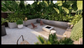 פריחה אומנותית: הרם את הגינה שלך עם כשרון יצירתי