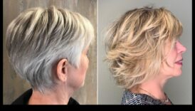 שיק וסטרייט: חובקת אופנה בתסרוקות חלקות יומיומיות